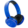 Trevi DJ 12e50 BT Bluetooth fejhallgató mikrofonnal, kék színben