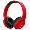 Trevi DJ601M Digitális sztereó fejhallgató mikrofonnal, piros színben...