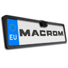 Macrom M-RC1770HQ Univerzális EU rendszámtartó, beépített tolatókamerá...