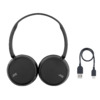 JVC HA-S36W-B-U Bluetooth fejhallgató fekete színben, akár 35 órás üze...