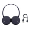 JVC HA-S36W-A-U Bluetooth fejhallgató kék színben, akár 35 órás üzemid...