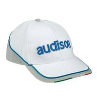 Audison Audison Baseball sapka Baseball sapka Audison logóval, fehér/szürke színben