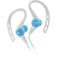 JVC HA-ECX20A Sportoláshoz kifejlesztett, izzadtság- és cseppálló utcai fülhallgató kék/fehér színben