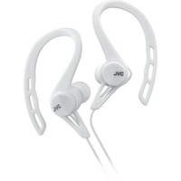 JVC HA-ECX20W Sportoláshoz kifejlesztett, izzadtság- és cseppálló utcai fülhallgató fehér színben