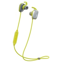 JVC HA-ET65BV H Sportoláshoz kifejlesztett  Bluetooth fülhallgató, szürke/sárga színben