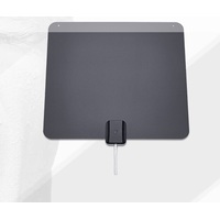 Oehlbach XXL® RAZOR FLAT Extrém lapos DV2 T2 HD antenna, USB tápellátással, fekete-szürke, OB 17215