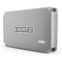 Hertz HMD8 DSP 8 csatornás erősítő hangprocesszorral, hajó és motorsporthoz