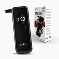 Xblitz Unlimited Digitális kijelzésű elektromos alkoholszint-mérő szon...