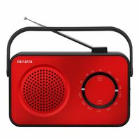 Aiwa R-190RD Hordozható rádió, piros/fekete színben
