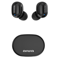 Aiwa EBTW-150BK Bluetooth fülhallgató, fekete színben