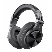 OneOdio A70 Bluetooth fejhallgató, fekete színben