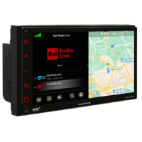 Macrom M-AN700DAB 2 DIN multimédia DAB+ rádióval