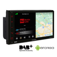 Macrom M-AN700DAB 2 DIN multimédia DAB+ rádióval