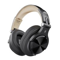 OneOdio A70 Bluetooth fejhallgató, fekete/arany színben
