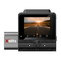 Xblitz Dual 2 GPS Dupla kamerás, GPS-sel ellátott menetrögzítő kamera ...
