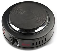 PE16 hordozható elektromos főzőlap öntöttvas 11 cm lappal, 500W, hőmérséklet szabályozás