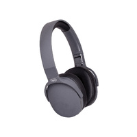 Trevi DJ 12E45 BT BLACK Digitális sztereó Bluetooth DJ fejhallgató, beépített médialejátsz...