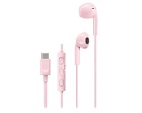 JVC HA-FR17UCPU USB-C fülhallgató a kompromisszummentes hangzásért mikrofonnal és vezérlővel, pink, rózsaszínű