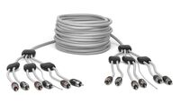 Hertz HMLC6 32 Hertz 6 csatornás RCA kábel kiváló jelátvitellel, tengeri környezetre tervezve. 