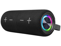 Trevi XSC 8A88 B Vezeték nélküli Bluetooth 5.3 szétválasztható hangszóró IPX5 védelemmel, Disco LED fénnyel, fekete szín