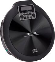 Aiwa PCP-850BK Hordozható MP3 Discman X-HyperBass és 50 mp ESP védelemmel, fülhallgatóval és igényes tárolóval