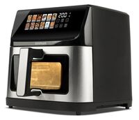 G3 Ferrari G10222 Friggisano 10 e Lode: 10 literes XXL airfryer, 12 program, dupla fűtőszál és olajszegény, egészséges sütés.