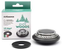 Phonocar 049741 Prémium Solar illatosító készlet pureWoods aromakapszulával, automatikus forgás, 40 napos frissesség, AirEssence technológia, autós aromaterápia