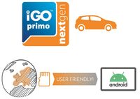 Phonocar NV945 autós offline navigációs kártya iGO Primo NextGen Európa 48 ország Phonocar Android médiastationhoz
