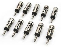 Phonocar 085262 antenna átalakító ISO–DIN 10 db-os csomag univerzális autós felhasználásra