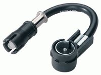 Phonocar 08537 antenna átalakító OEM – ISO csatlakozóval, 10 cm kábel, okosautó kompatibilis, Smart egyes modellekhez