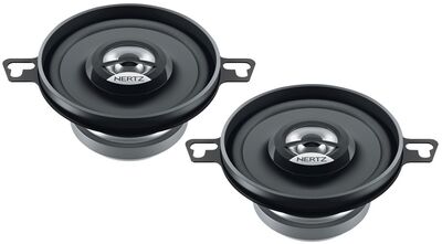 Hertz DCX 87.3 prémium kétutas koaxiális autóhangszóró 60 W, 8,7 cm, Dieci sorozat, 4 Ohm, neodímium mágnes