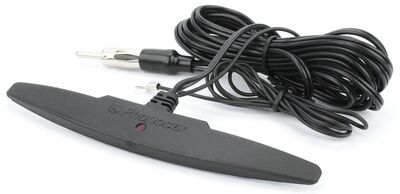 Phonocar 080123 erősítős beltéri autórádió antenna, szélvédőre ragasztható, AM/FM vétel javító, LED visszajelzővel, 20 db-os csomag