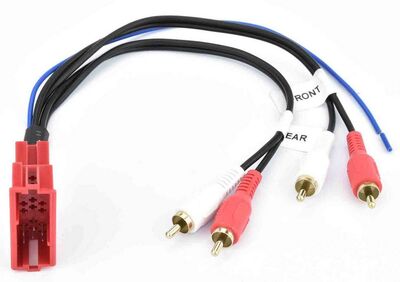 Phonocar 04199 mini ISO autórádió adapter 30 cm Audi A3/A4, Golf IV Bose rendszerhez