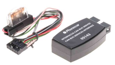 Phonocar 05143 CAN BUS interfész kapcsolt +12V kimenettel autórádiókhoz, gyújtás késleltetéssel
