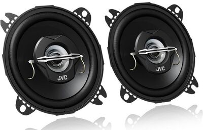 JVC CS-J420X 2 utas 10 cm-es koaxiális autóhangszóró pár 210W maximális teljesítménnyel
