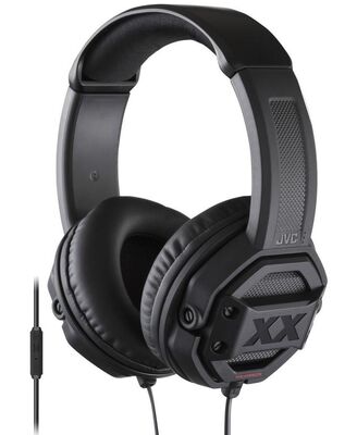 JVC HA-MR60X Professzionális utcai fejhallgató 50mm neodímium meghajtóval, extrém basszus, ütésálló kialakítás