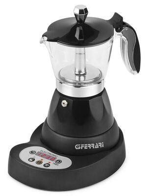 G3 Ferrari G10045 programozható elektromos kotyogós kávéfőző 400 W, 1 vagy 3 csészés szűrőbetéttel