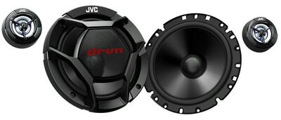 JVC CS-DR1700C 2 utas 17 cm-es komponens autóhangszóró készlet 360W, 4 Ohm, 88dB érzékenység