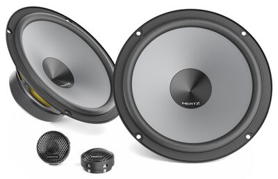 Hertz K 165 Prémium kétutas autóhangszóró szett 16,5 cm, 300 W, UNO sorozat, prémium V-cone technológia