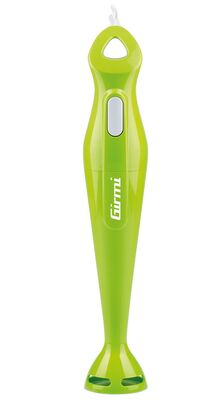 Girmi MX01 Professzionális botmixer 170 W rozsdamentes acél pengékkel, ergonomikus zöld dizájn
