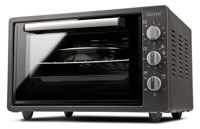 Girmi FE37 elektromos légkeveréses sütő, grill funkcióval, 1300W, 37 literes, időzítővel, dupla üvegezéssel