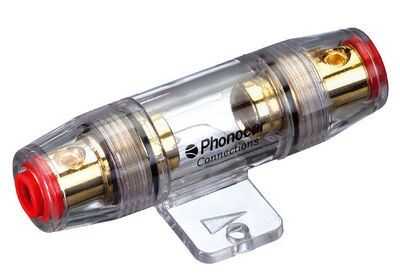 Phonocar 04328 AGU biztosítékház 10-20mm2 kábelhez, díszcsomagolásban, üveg biztosíték nélkül