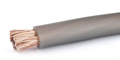 Phonocar 061091 autóhifi tápkábel 15 mm² szürke 10 méter tekercs univerzális felhasználásra