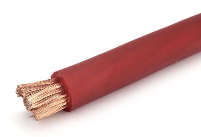 Phonocar 061201 autóhifi tápkábel 21 mm², piros, 20 méter tekercsben, nagy rugalmasság