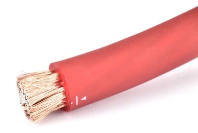 Phonocar 061231 autóhifi tápkábel 35 mm², piros, 15 méteres tekercs, nagy teljesítményű