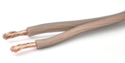 Phonocar 061451 hangszóró kábel 2x2,5 mm² szürke 50 méter tekercs autóhifi és otthoni felhasználásra