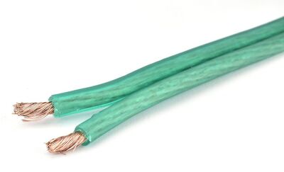 Phonocar 061551 hangszóró kábel 2x2,5 mm², zöld, 50 méter tekercs, autó és Hi-Fi felhasználásra