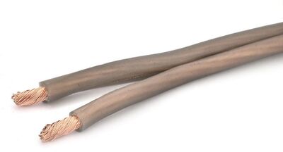 Phonocar 061461 hangszóró kábel 2x3 mm², szürke, 25 méter tekercs, autó és Hi-Fi rendszerekhez