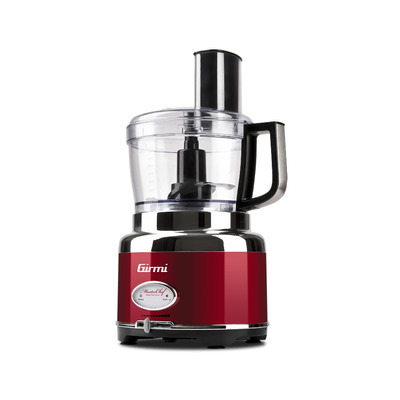 Girmi RB90 MastroChef Professzionális, multifunkciónális robotgép, aprító, keverő, daraboló, piros színű, 600W