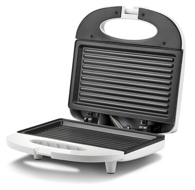 Girmi TS03 szendvics sütő 750W tapadásmentes lemezekkel, zárható fogantyúval, Girmi
